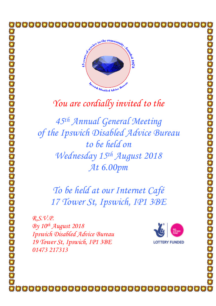 AGM invite 2018